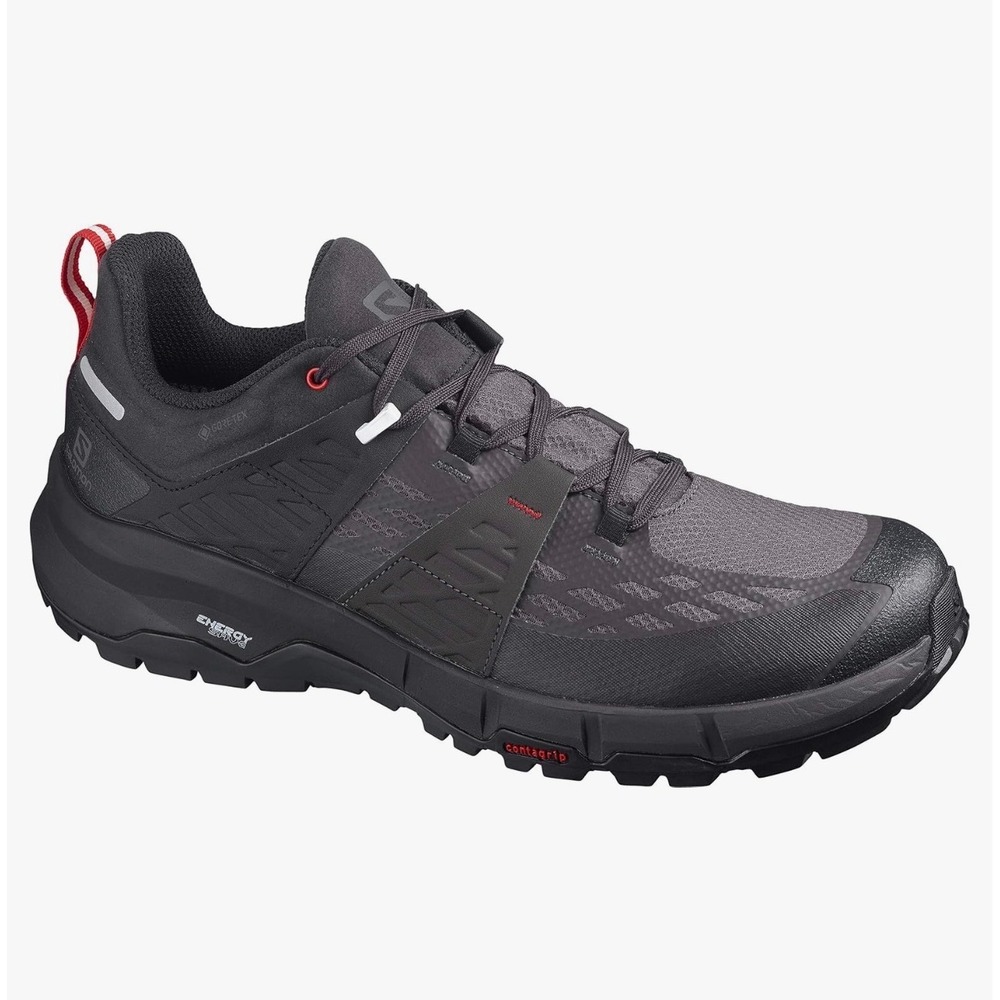 Salomon Odyssey Gore-TEX Men's Hiking Shoes Black Size 9.5 Gorpcore Outdoor